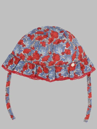 Tartine Et Chocolat Mini Cotton Hat For Girls - Spring/summer 2023 In Multicolour