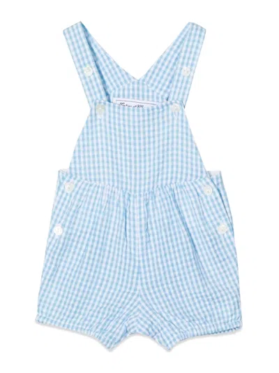 Tartine Et Chocolat Mini Cotton Jumpsuit For Baby Girls In Baby Blue