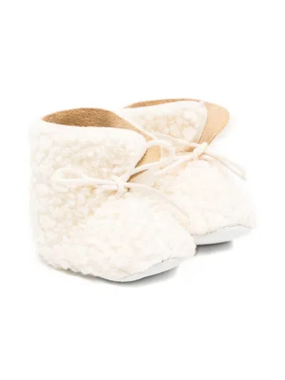 Tartine Et Chocolat Mini Unisex Flats For Babies In White