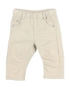 Tartine Et Chocolat Newborn Boy Pants Beige Size 3 Cotton, Polyamide, Lyocell, Elastane In Beige