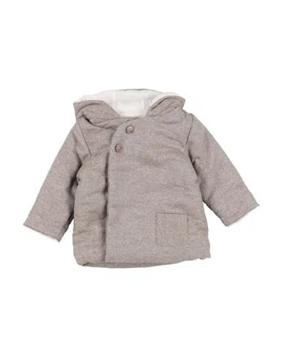 Tartine Et Chocolat Babies'  Newborn Girl Coat Grey Size 3 Cotton