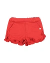 Tartine Et Chocolat Newborn Girl Shorts & Bermuda Shorts Red Size 3 Cotton, Elastane In Red