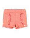 Tartine Et Chocolat Babies'  Newborn Girl Shorts & Bermuda Shorts Salmon Pink Size 3 Cotton, Elastane