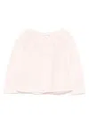Tartine Et Chocolat Open Work Cardigan In Pink