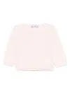 Tartine Et Chocolat Openwork Cardigan In Pink