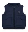 Tartine Et Chocolat Padded Gilet In Blue