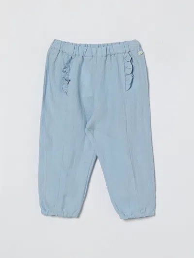Tartine Et Chocolat Babies' Pants  Kids Color Gnawed Blue