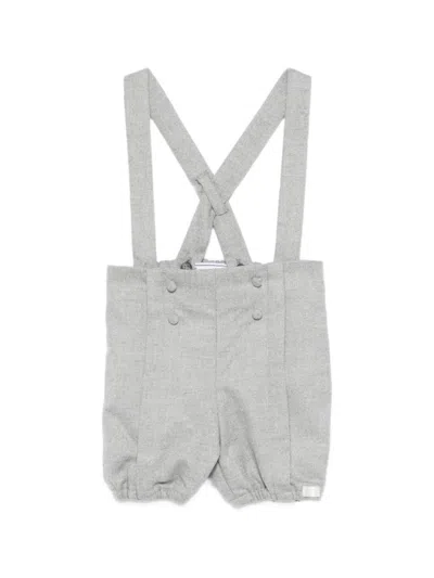 Tartine Et Chocolat Pants With Suspenders In Gray