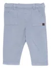 Tartine Et Chocolat Patch-pocket Pants In Blue