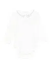 Tartine Et Chocolat Peter Pan-collar Body In White