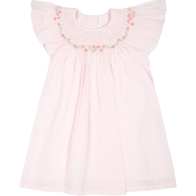 Tartine Et Chocolat Kids' Pink Casual Dress For Baby Girl