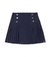 Tartine Et Chocolat Pleated Skirt In Blue
