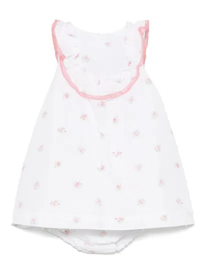 Tartine Et Chocolat Babies' Plumetis Dress In White