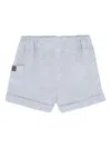 Tartine Et Chocolat Pocket Cuffed Shorts In Gray