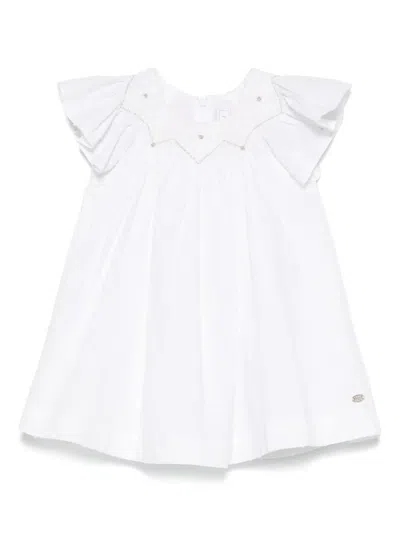 Tartine Et Chocolat Babies' Polka-dot Dress In White