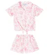 Tartine Et Chocolat Printed Cotton Shirt And Shorts Set