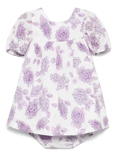 Tartine Et Chocolat Babies' Printed Dress In White