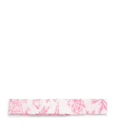 Tartine Et Chocolat Printed Headband In Pink
