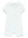 Tartine Et Chocolat Printed Romper In Blue