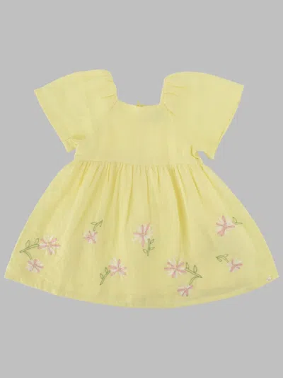 Tartine Et Chocolat Robei Dress In Yellow