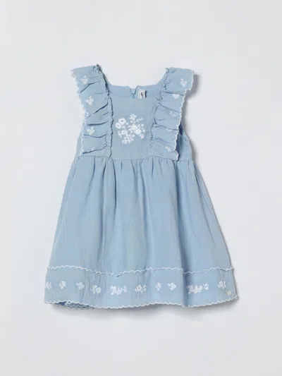 Tartine Et Chocolat Babies' Romper  Kids Color Gnawed Blue In Animal Print