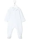 Tartine Et Chocolat Ruffle Trim Romper In White