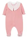 Tartine Et Chocolat Ruffled-collar Tracksuit In Pink