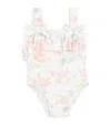 Tartine Et Chocolat Ruffled Floral Swimsuit