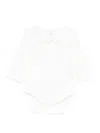 Tartine Et Chocolat Ruffled Long-sleeved Bodie In White