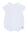 Tartine Et Chocolat Shirred-panel Romper In White