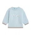 Tartine Et Chocolat Snow Print Sweatshirts In Multi