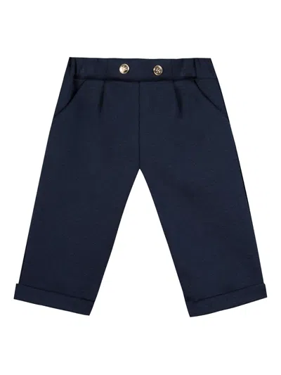 Tartine Et Chocolat Kids' Straight-leg Trousers In Blue
