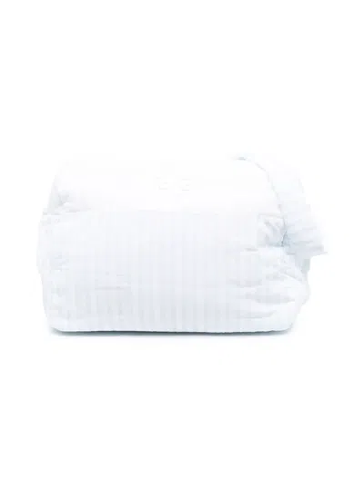 Tartine Et Chocolat Stripe-print Changing Bag In White