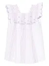 Tartine Et Chocolat Striped Dress In Multi