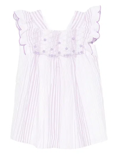 Tartine Et Chocolat Babies' Striped Dress In Multi
