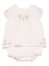 Tartine Et Chocolat Striped Short Set In Pink