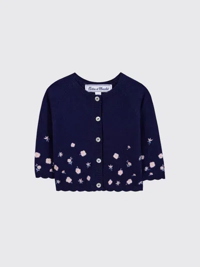 Tartine Et Chocolat Babies' Sweater Kids  In Blue