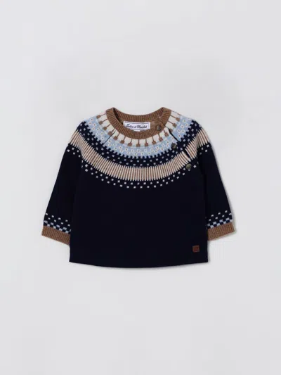 Tartine Et Chocolat Babies' Sweater  Kids Color Blue In Black