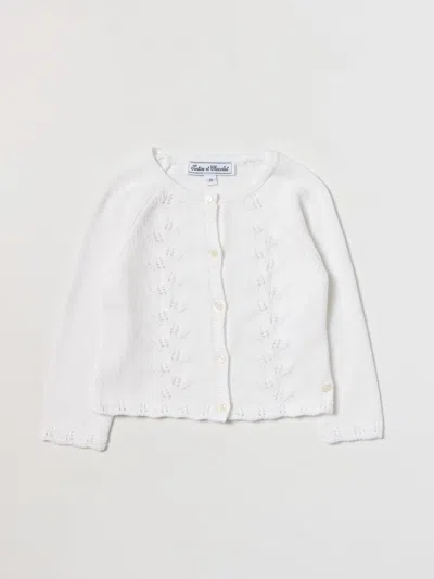 Tartine Et Chocolat Babies' Pullover  Kinder Farbe Weiss In White
