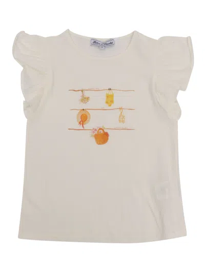 Tartine Et Chocolat Kids' T-shirt In Gray