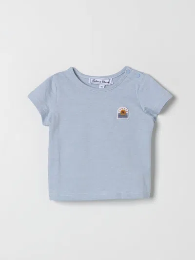 Tartine Et Chocolat Babies' T-shirt  Kids Color Gnawed Blue