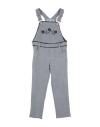 TARTINE ET CHOCOLAT TARTINE ET CHOCOLAT TODDLER GIRL OVERALLS NAVY BLUE SIZE 5 COTTON, ELASTANE