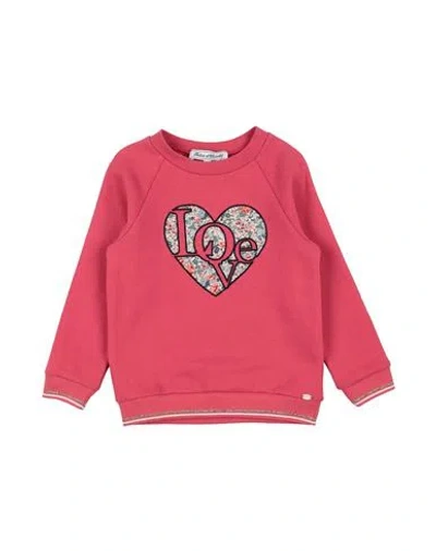 Tartine Et Chocolat Babies'  Toddler Girl Sweatshirt Coral Size 6 Cotton In Red