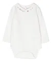 Tartine Et Chocolat Tree-embroidered Bodysuit In White