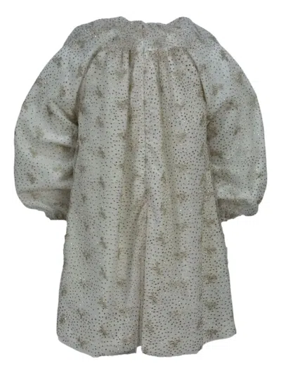 Tartine Et Chocolat Kids' Tulle Dress In White