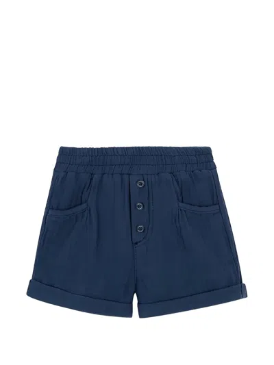 Tartine Et Chocolat Kids' Turn-up Shorts In Blue