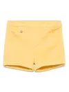 Tartine Et Chocolat Twill Shorts In Yellow
