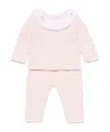 Tartine Et Chocolat Flower Sweetness Trousers Set In Pink