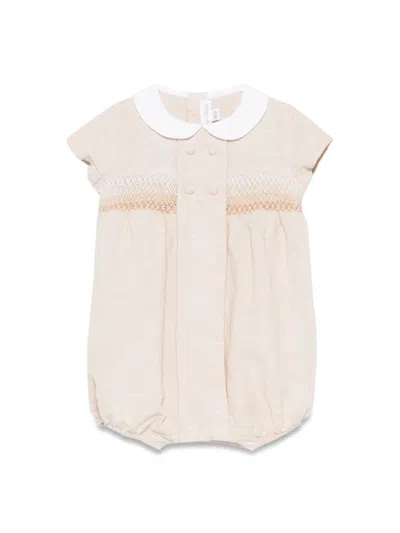 Tartine Et Chocolat Babies' Vestito Neonati In Gray