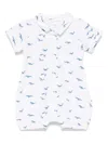 Tartine Et Chocolat Whale-print Body In White